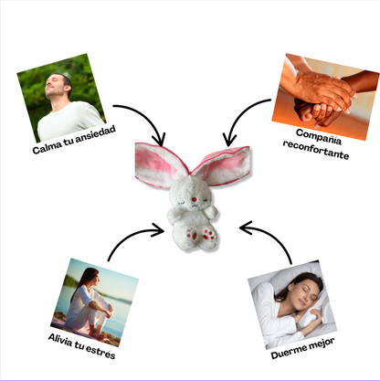 Peluche de Conejo Anti Estrés